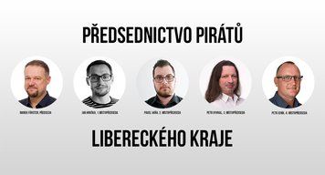 Piráti Libereckého kraje si do předsednictva zvolili ostřílené bukanýry i novou krev
